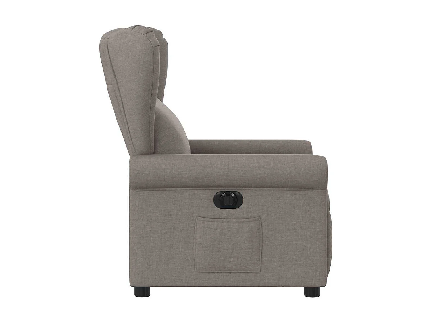 Fauteuil inclinable électrique-Chaise de relax-Fauteuil TV Taupe Tissu SHL5486
