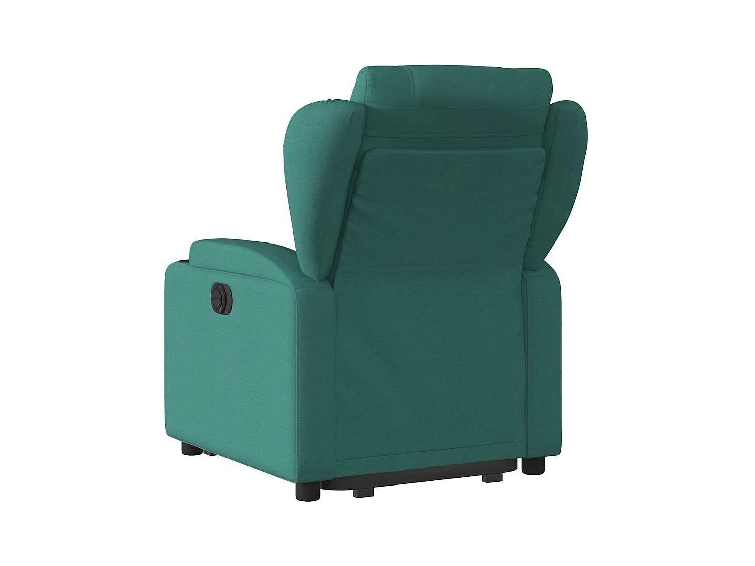 Fauteuil inclinable électrique-Chaise de relax-Fauteuil salon vert foncé tissu SHL4413
