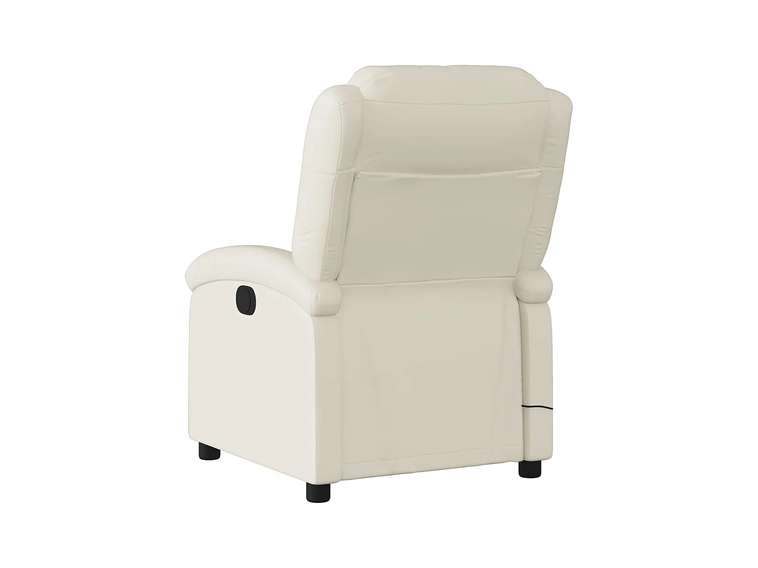 Sillón de salón | Silla | Sillón de masaje reclinable eléctrico cuero sintético crema SHL5038