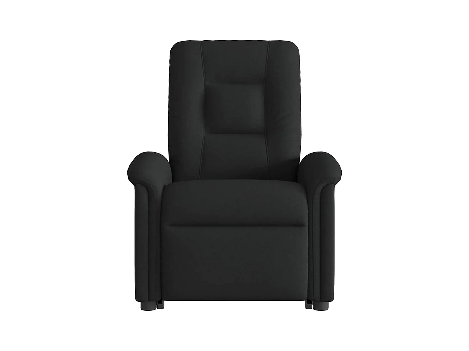 Sillón de relax | Silla | Sillón reclinable elevable tela negro SHL3547