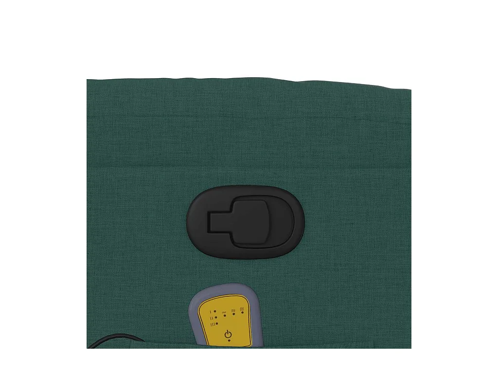 Sillón de salón | Silla | Sillón de masaje reclinable de tela verde oscuro SHL9699