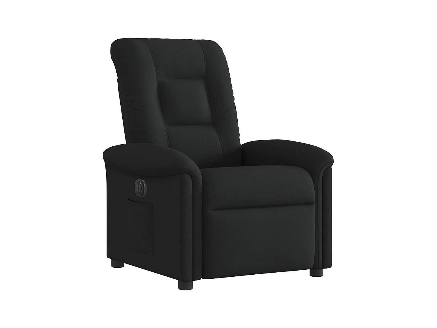Sillón de relax | Silla | Sillón reclinable eléctrico de tela negro SHL5362
