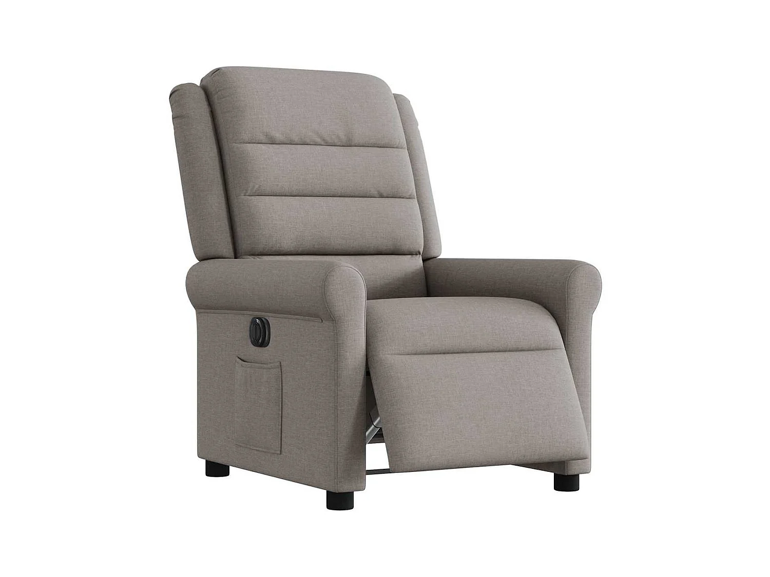 Fauteuil inclinable électrique-Chaise de relax-Fauteuil TV Taupe Tissu SHL4410