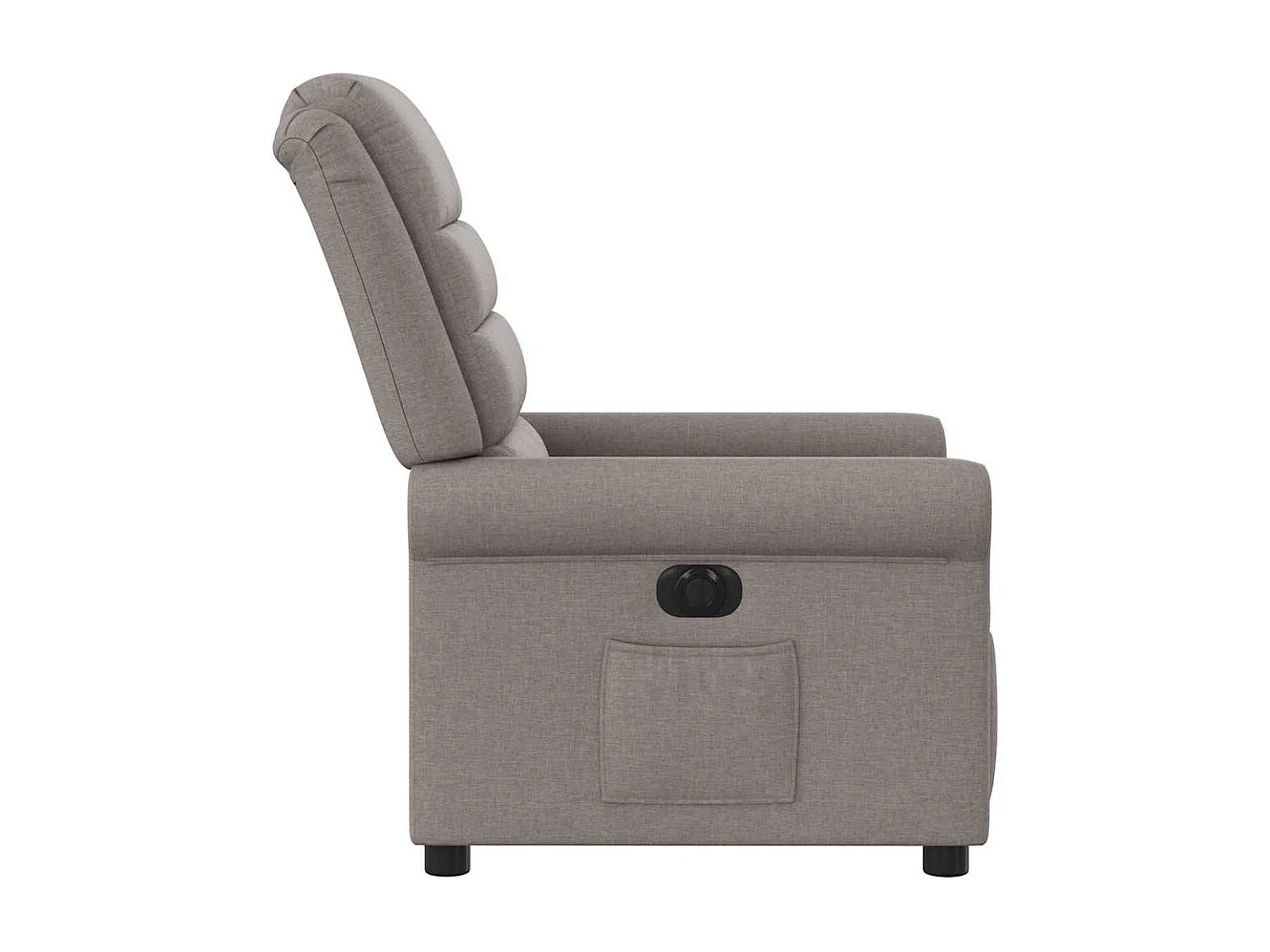 Fauteuil inclinable électrique-Chaise de relax-Fauteuil TV Taupe Tissu SHL4410