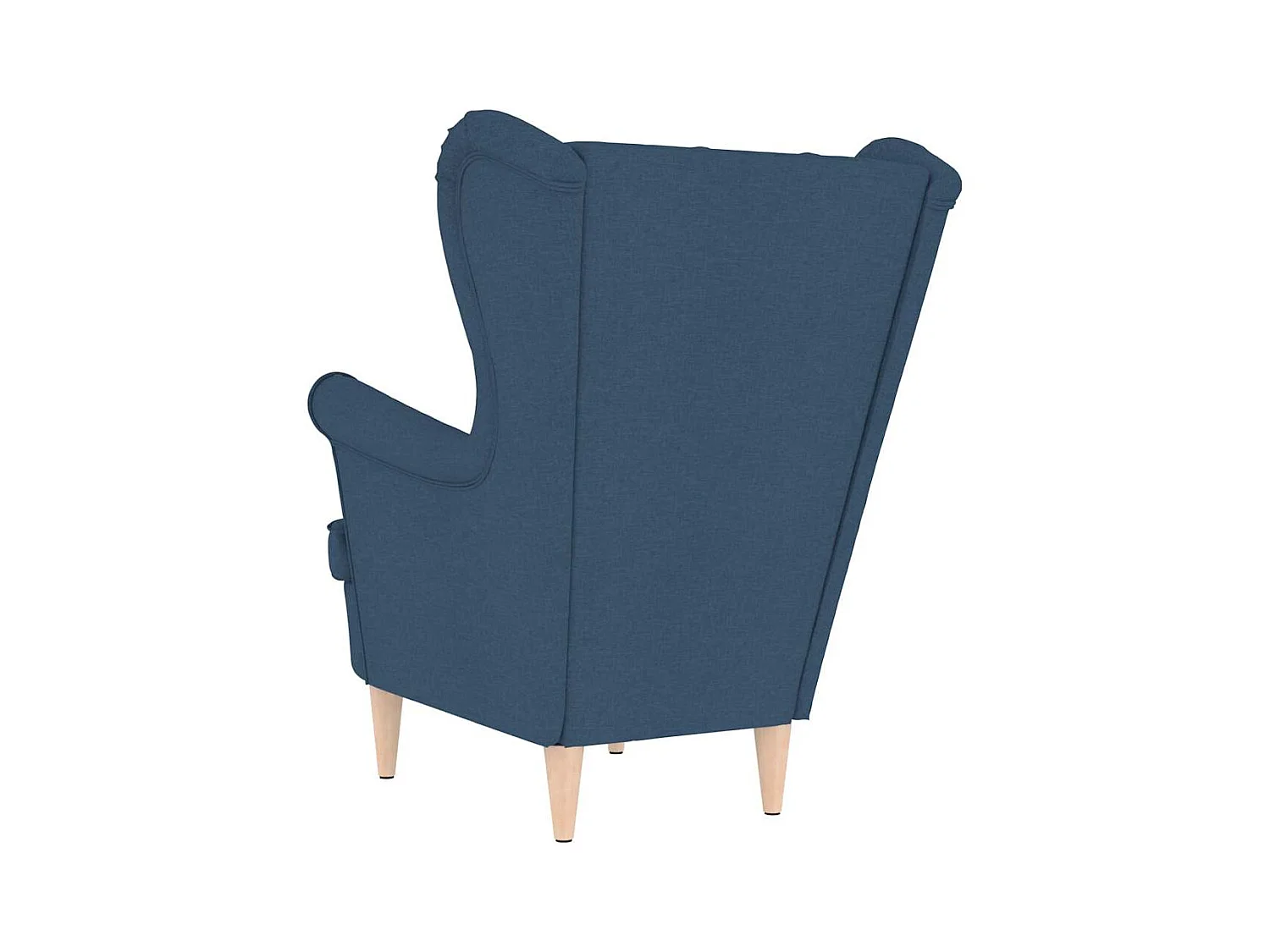 Poltrona | Cadeira Relax com apoio de braços 74x84x100 cm tecido azul SHL533683