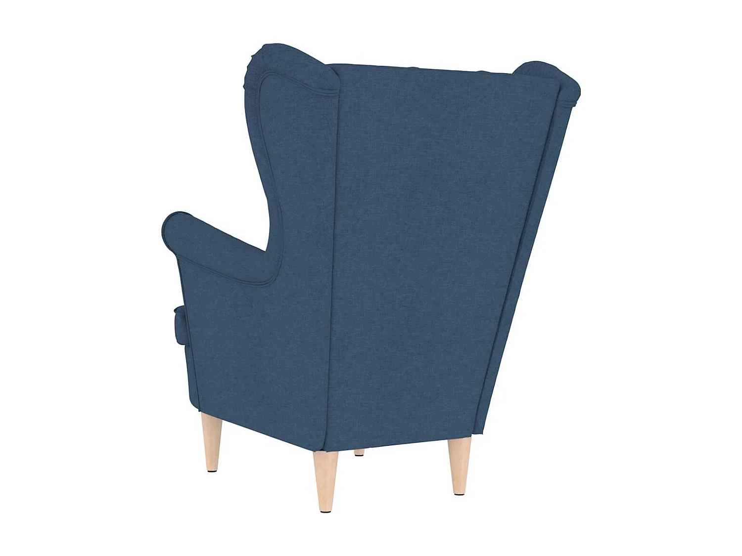 Fauteuil de Salon-Chaise de relax bleu 74x84x100 cm tissu SHL5400