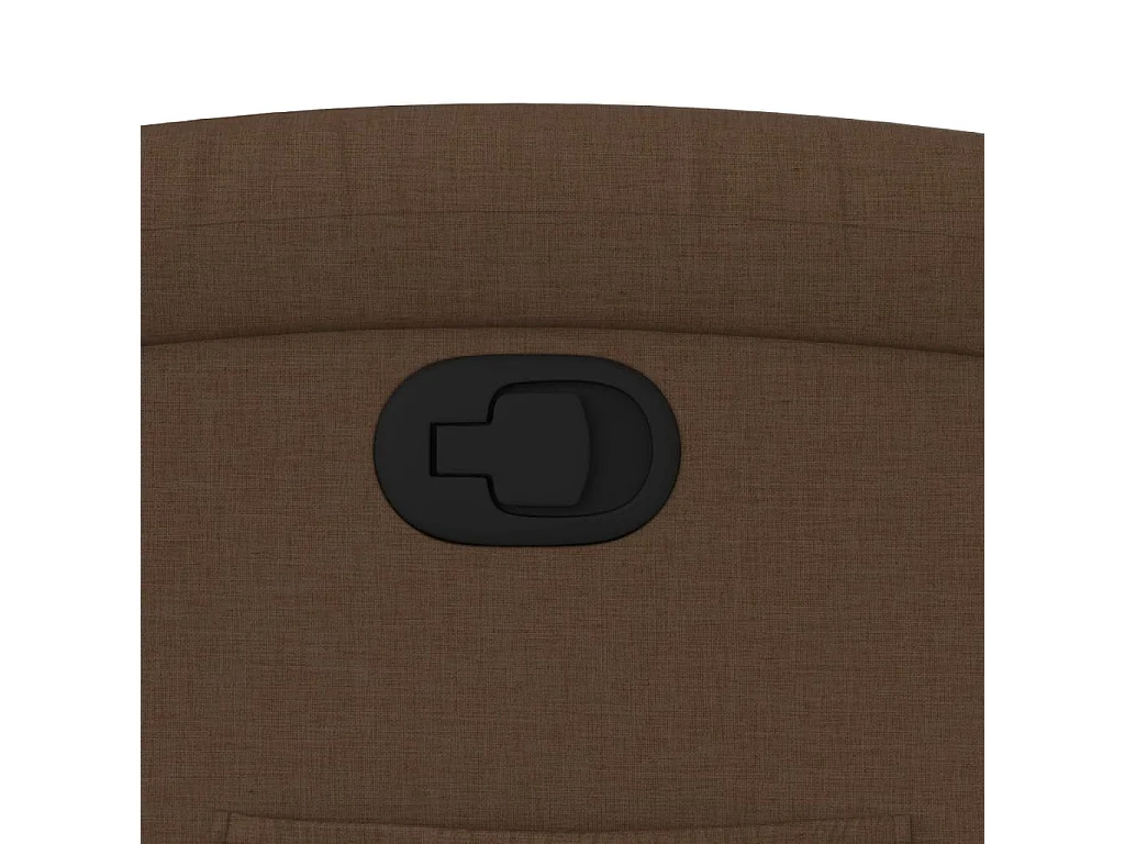 Relaxsessel | Lounge Sessel für Wohnzimmer Braun Stoff SHL50355