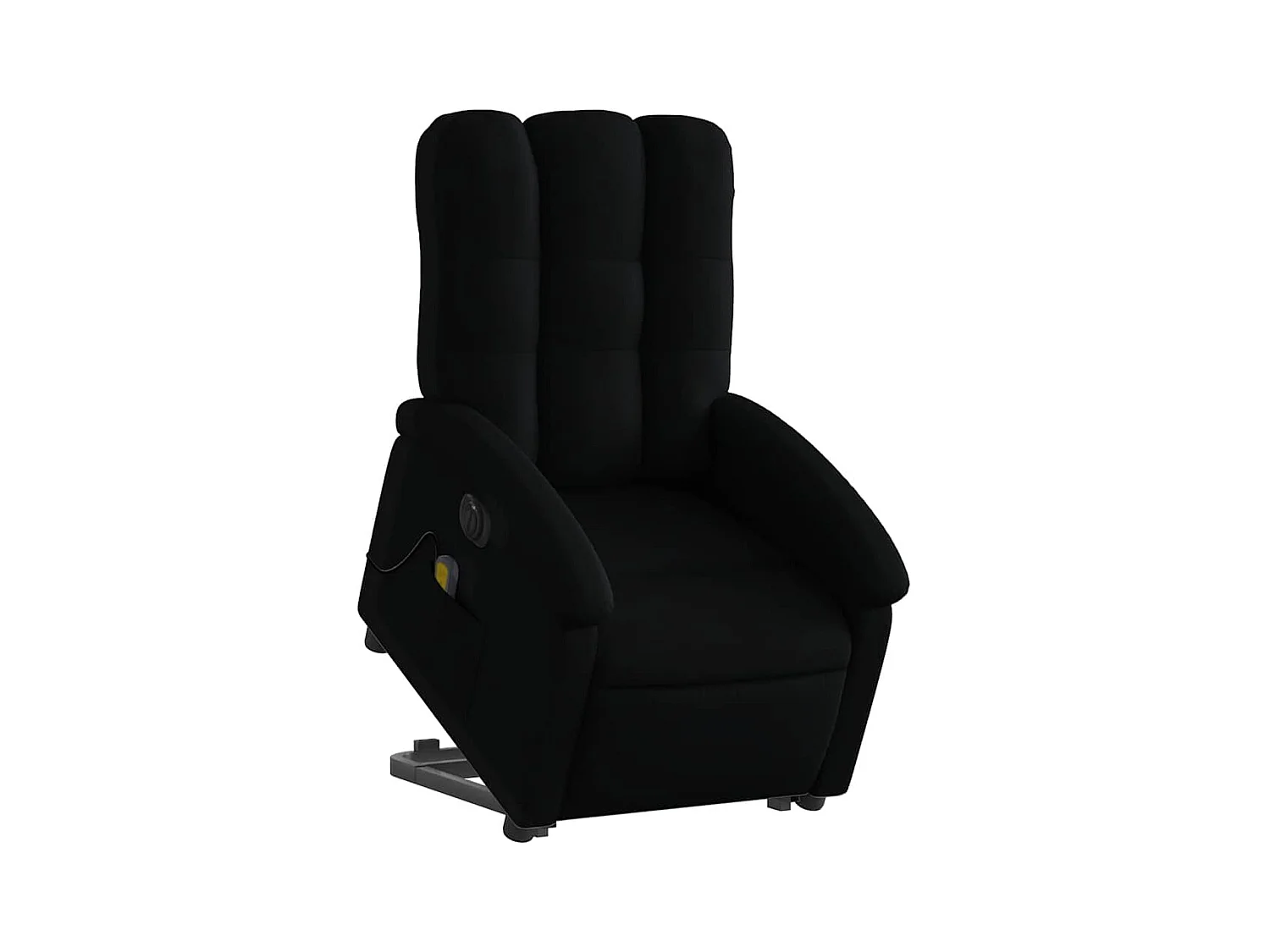 Sillón de salón | Silla | Sillón de masaje eléctrico reclinable elevable tela negro SHL2139