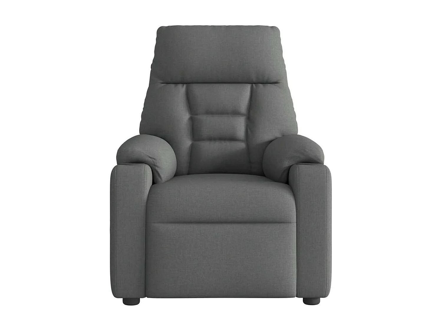 Fauteuil inclinable électrique-Chaise de relax-Fauteuil de Massage gris foncé tissu SHL2907