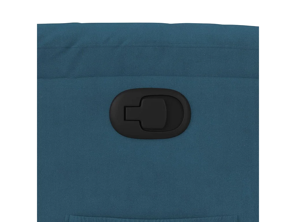 Sillón de relax | Silla | Sillón reclinable de terciopelo azul SHL9440