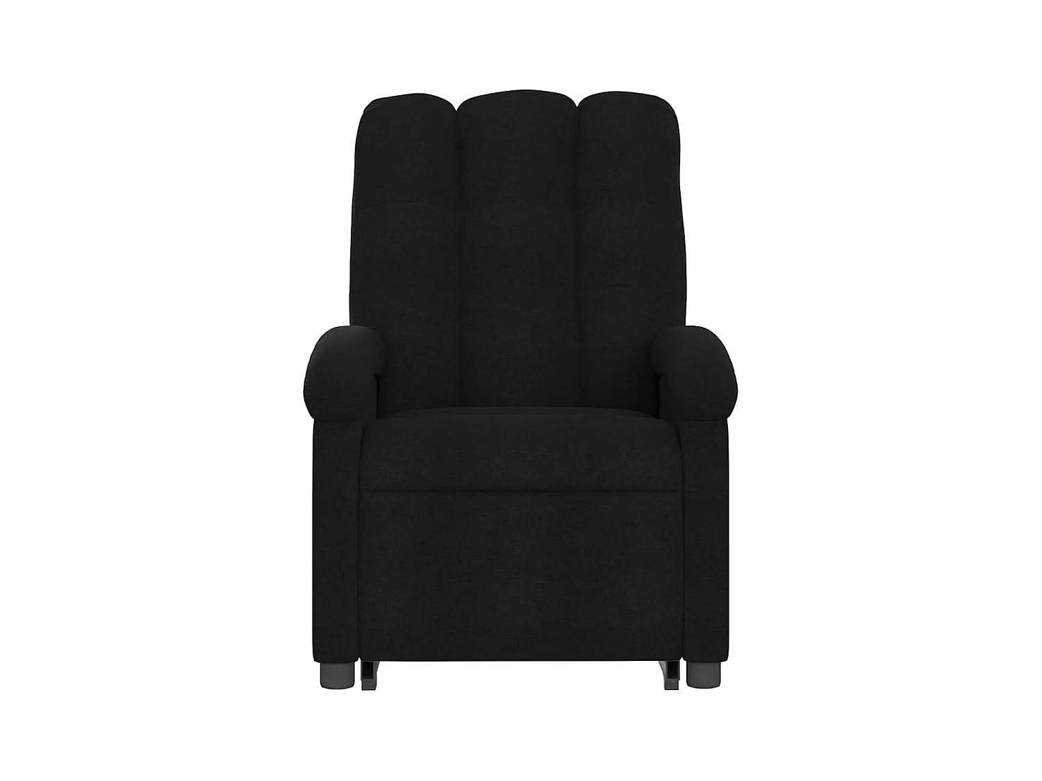 Silla de relax | Sillón eléctrico reclinable elevable de tela negro SHL6178