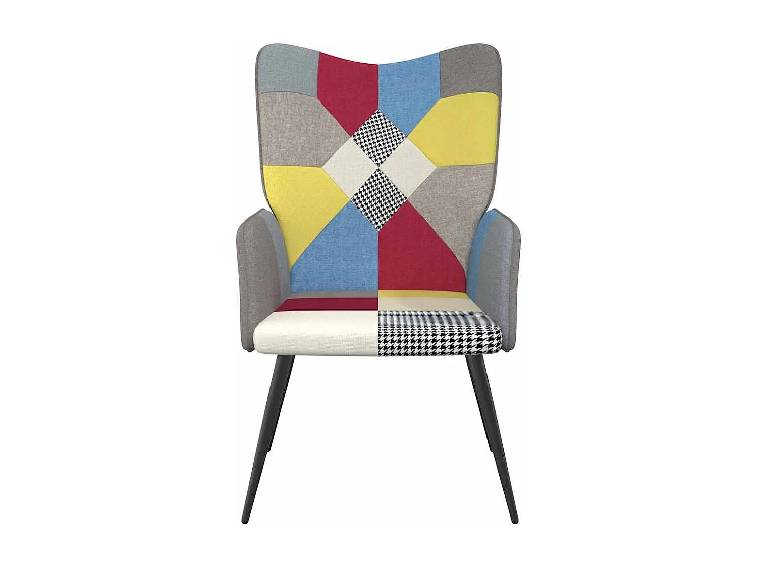 Silla de relax | Silla de relajación de tela patchwork SHL9028
