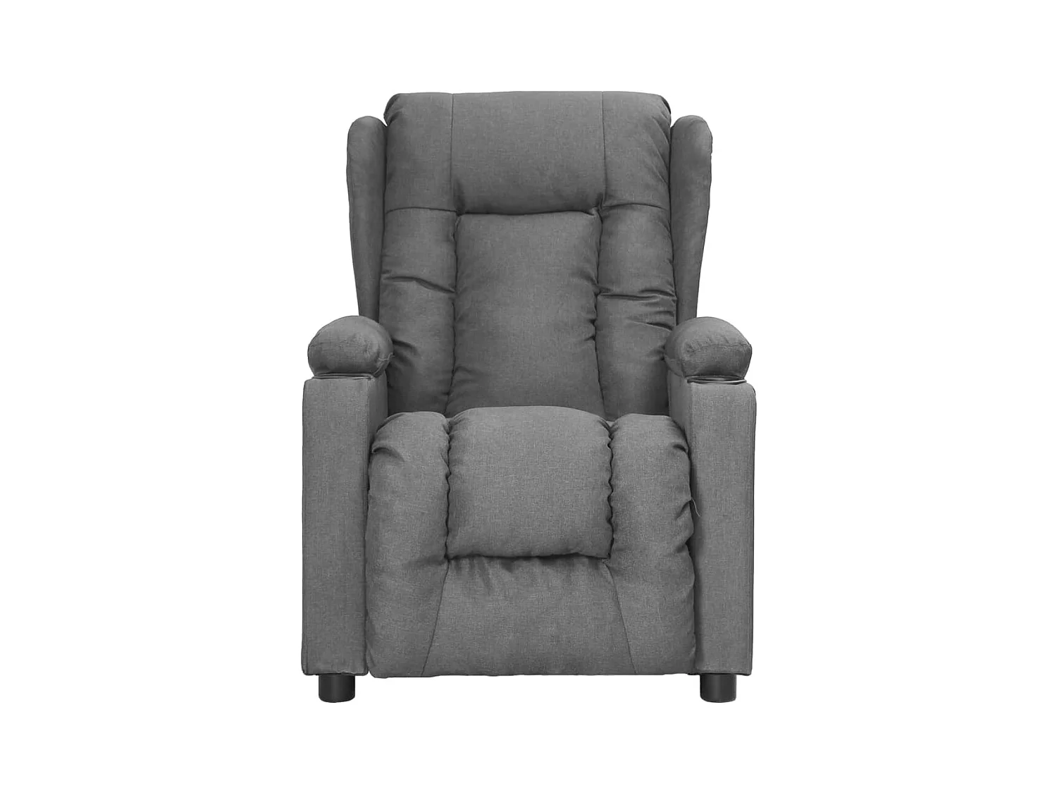 Silla de relax | Sillón elevable tela gris claro SHL8625