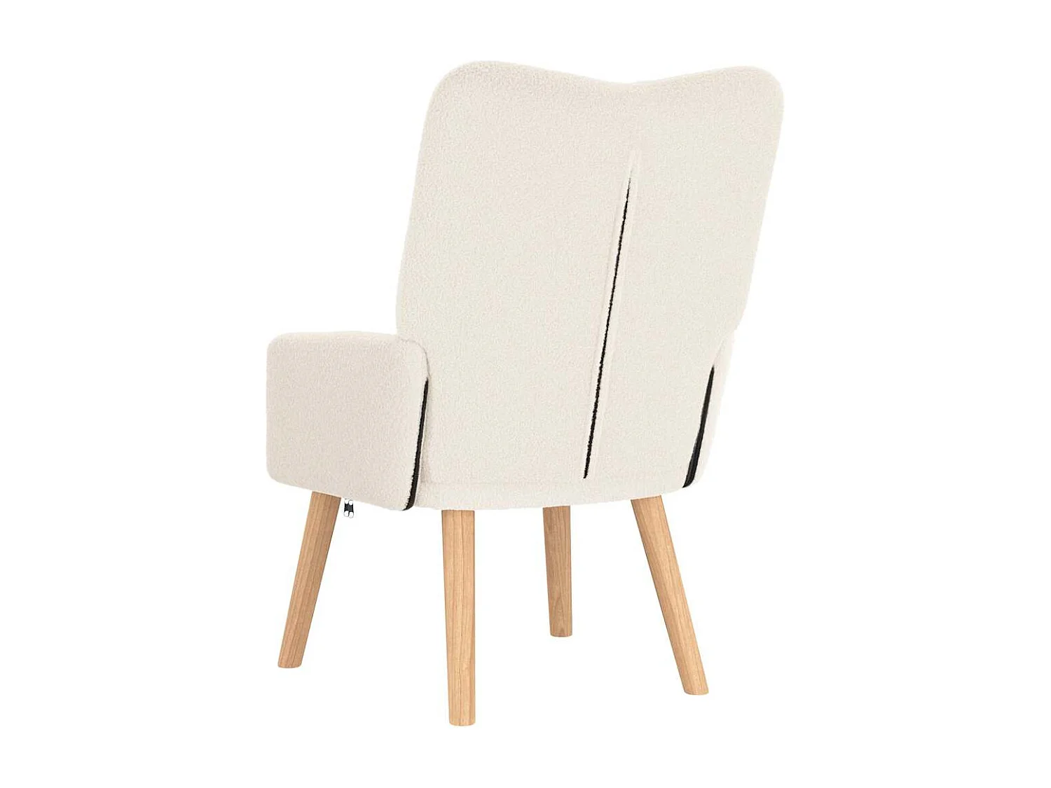 Sillón de relax | Silla Relax | Sillón de salón Crema 63x67x94 cm tela SHL4276