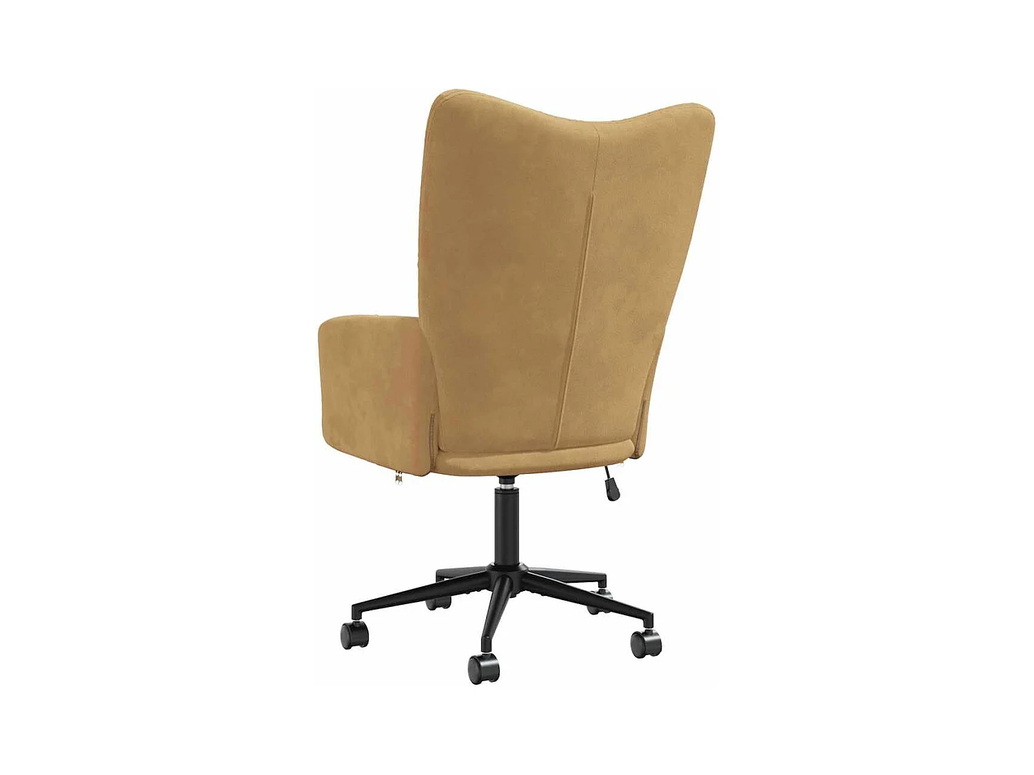 Sillón de relax | Silla de relax de terciopelo marrón SHL6410