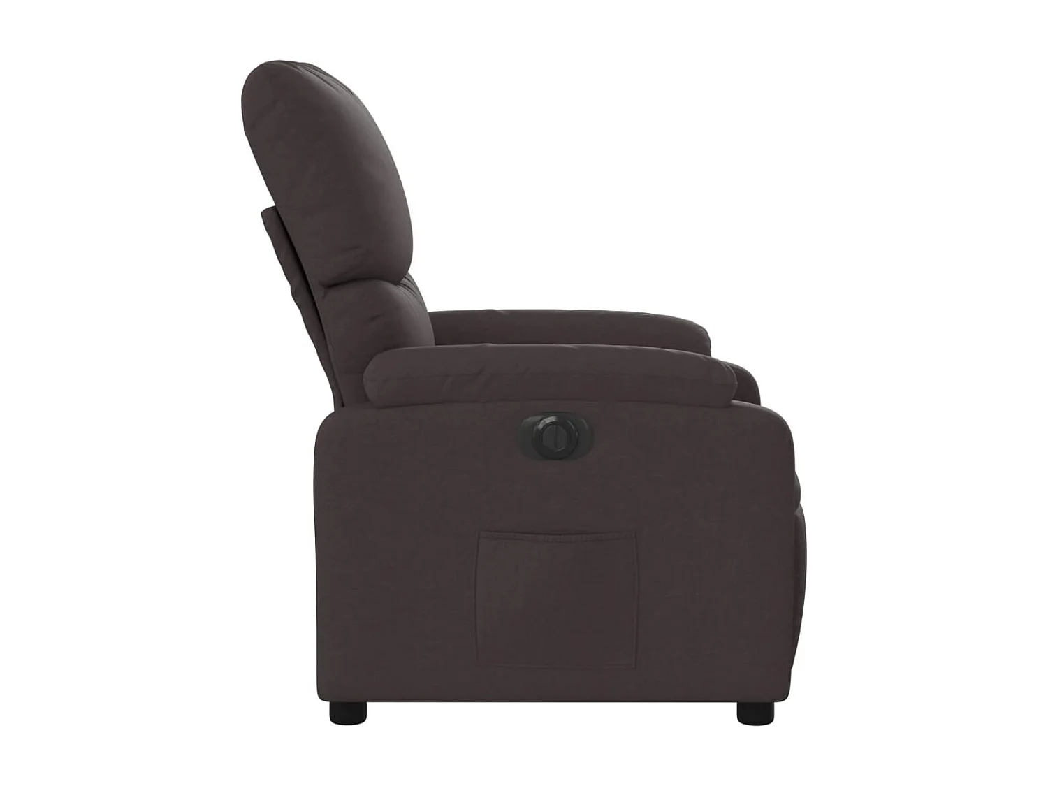 Sillón de relax | Silla | Sillón reclinable eléctrico tela marrón oscuro SHL3777