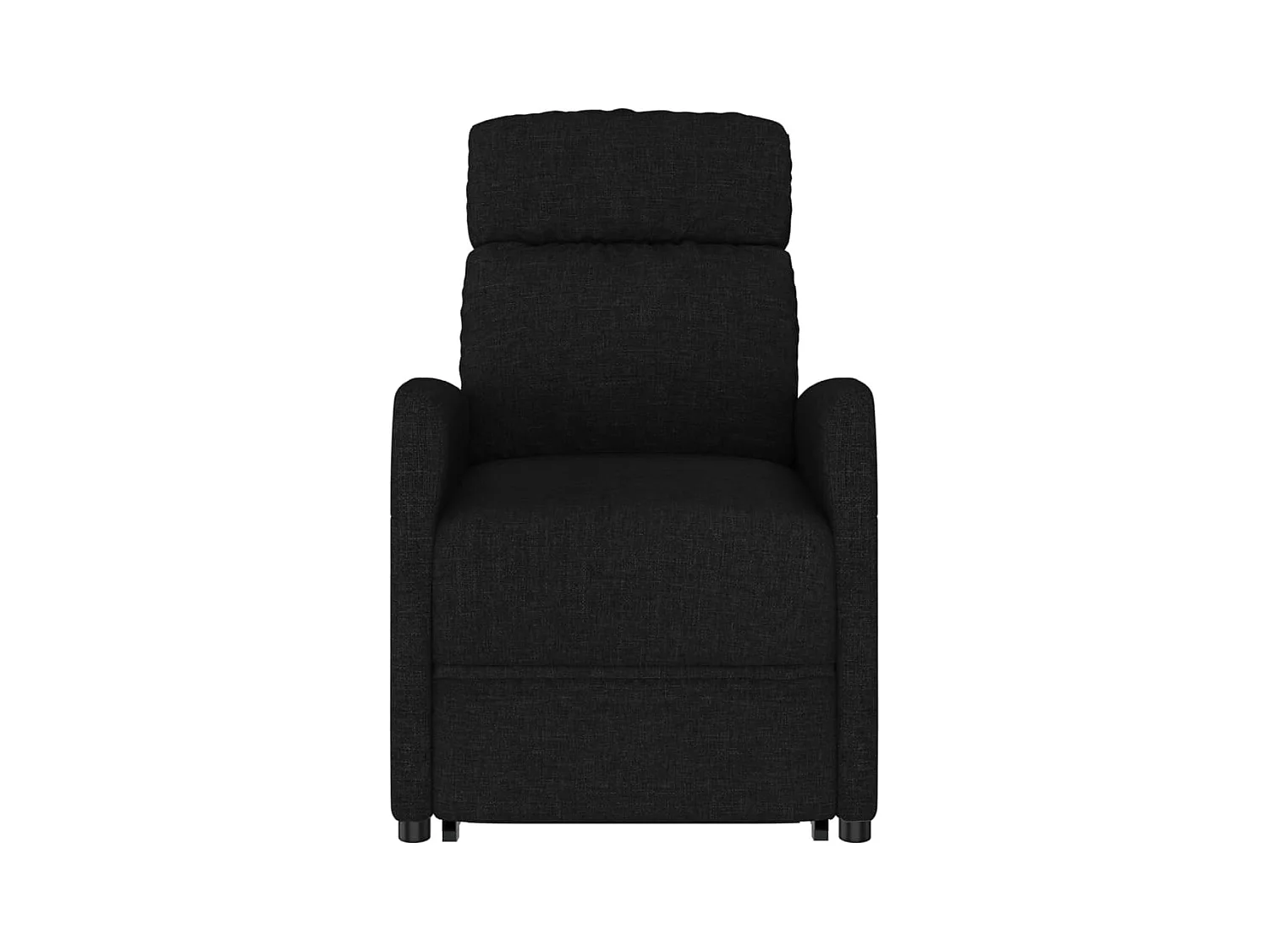 Fauteuil salon-Chaise d'appoint-Fauteuil Noir Tissu SHL3846
