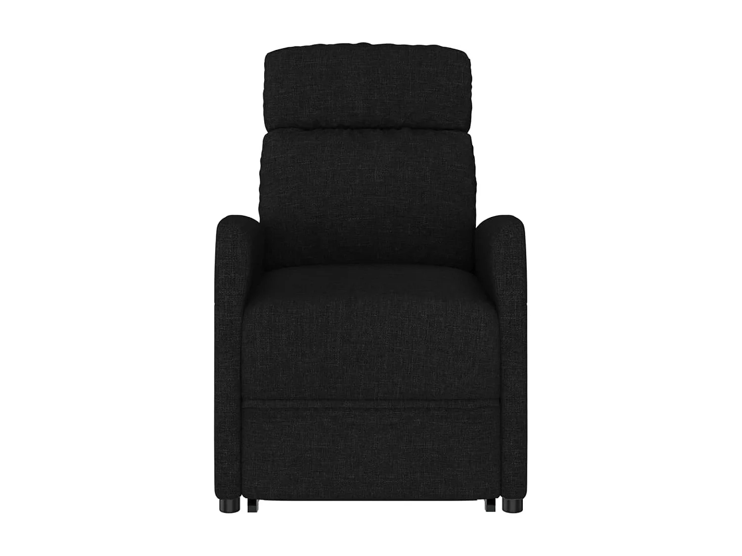 Fauteuil salon-Chaise d'appoint-Fauteuil Noir Tissu SHL3846