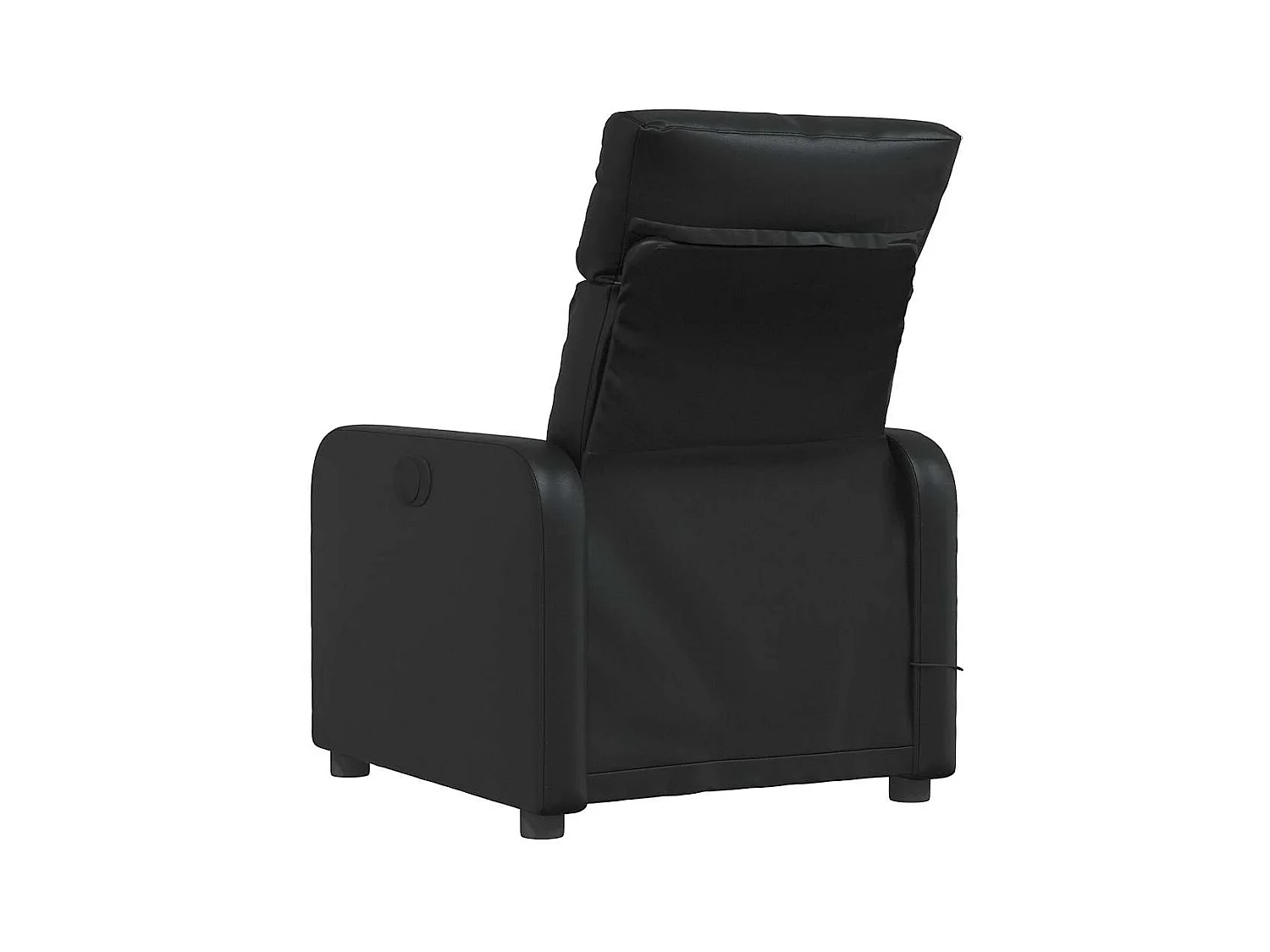 Sillón de salón | Silla | Sillón de masaje reclinable cuero sintético negro SHL5803
