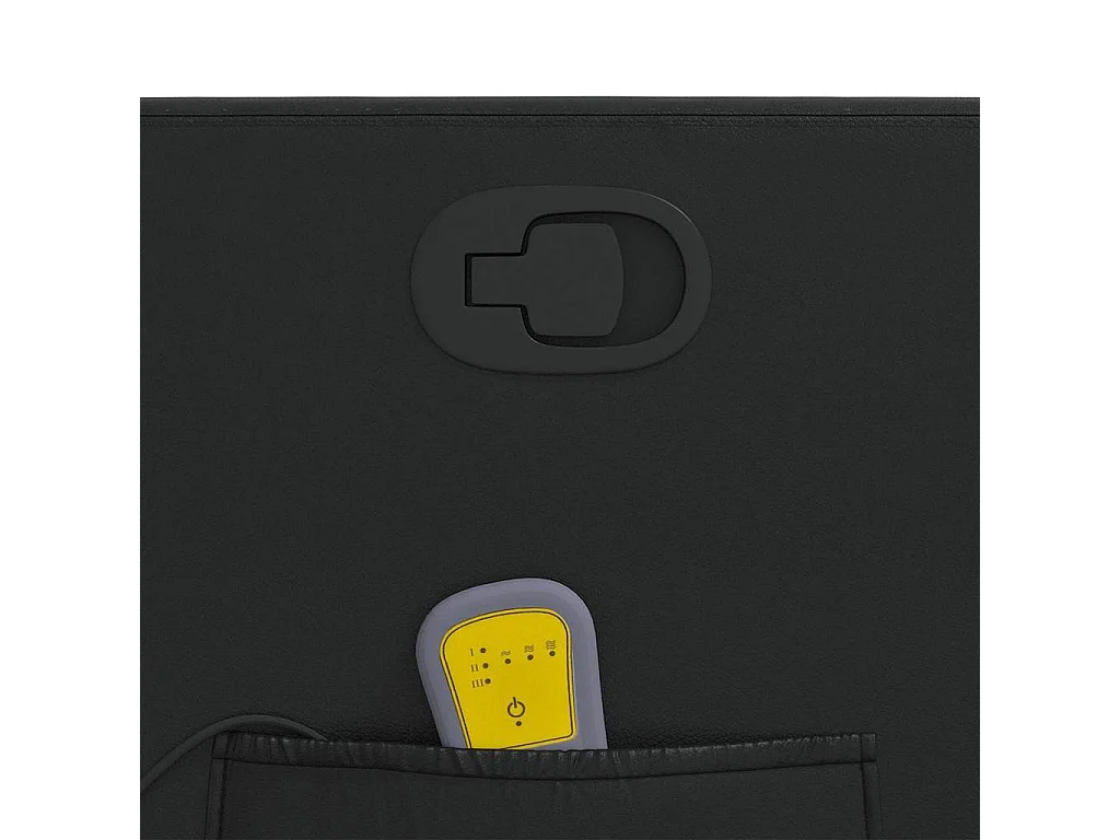 Relaxsessel | Massagesessel Schwarz Kunstleder SHL88177