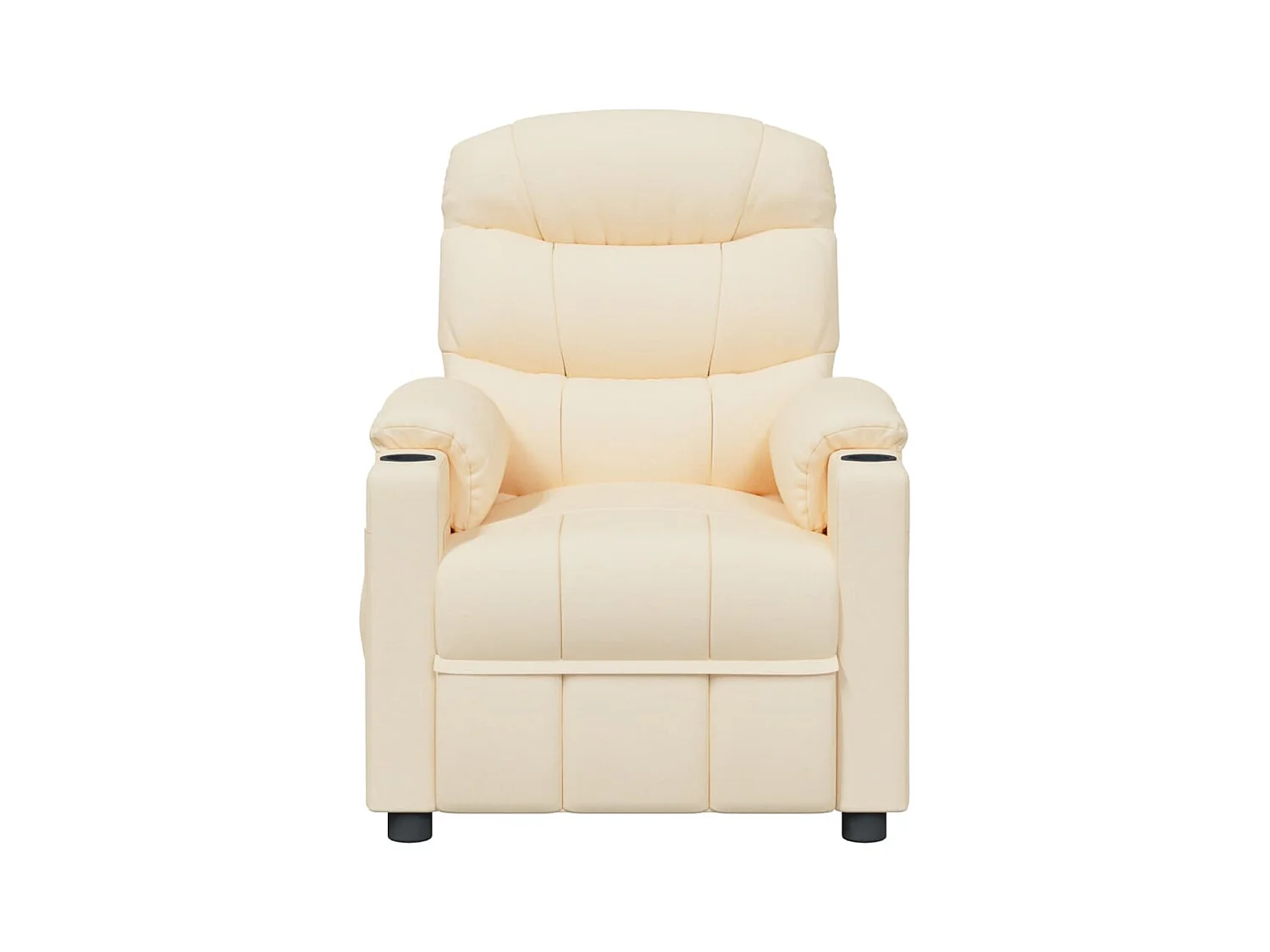 Sillón de relax | Sillón reclinable de tela crema SHL4753