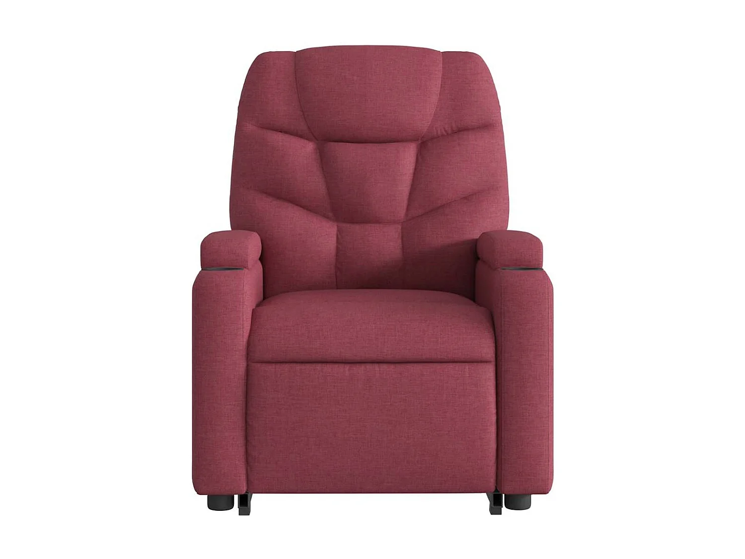 Fauteuil inclinable électrique-Chaise-Fauteuil de Massage Rouge bordeaux Tissu SHL1146