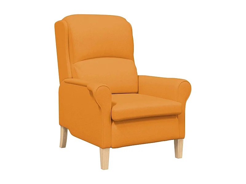 Sillón de salón | Silla Relax Amarillo oscuro 76x94x102 cm tela SHL8863