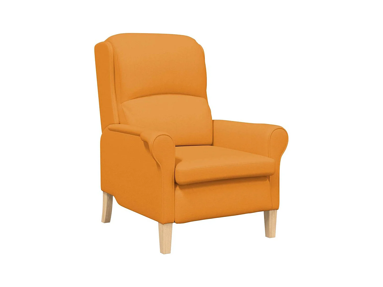 Sillón de salón | Silla Relax Amarillo oscuro 76x94x102 cm tela SHL8863