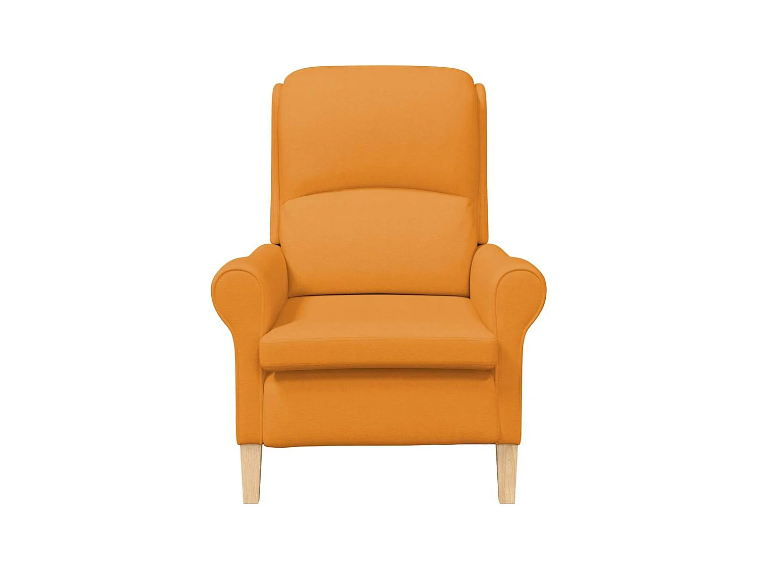 Sillón de salón | Silla Relax Amarillo oscuro 76x94x102 cm tela SHL8863