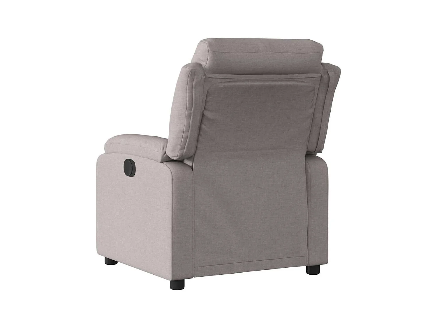 Sillón de relax | Silla | Sillón reclinable de tela gris taupe SHL3382