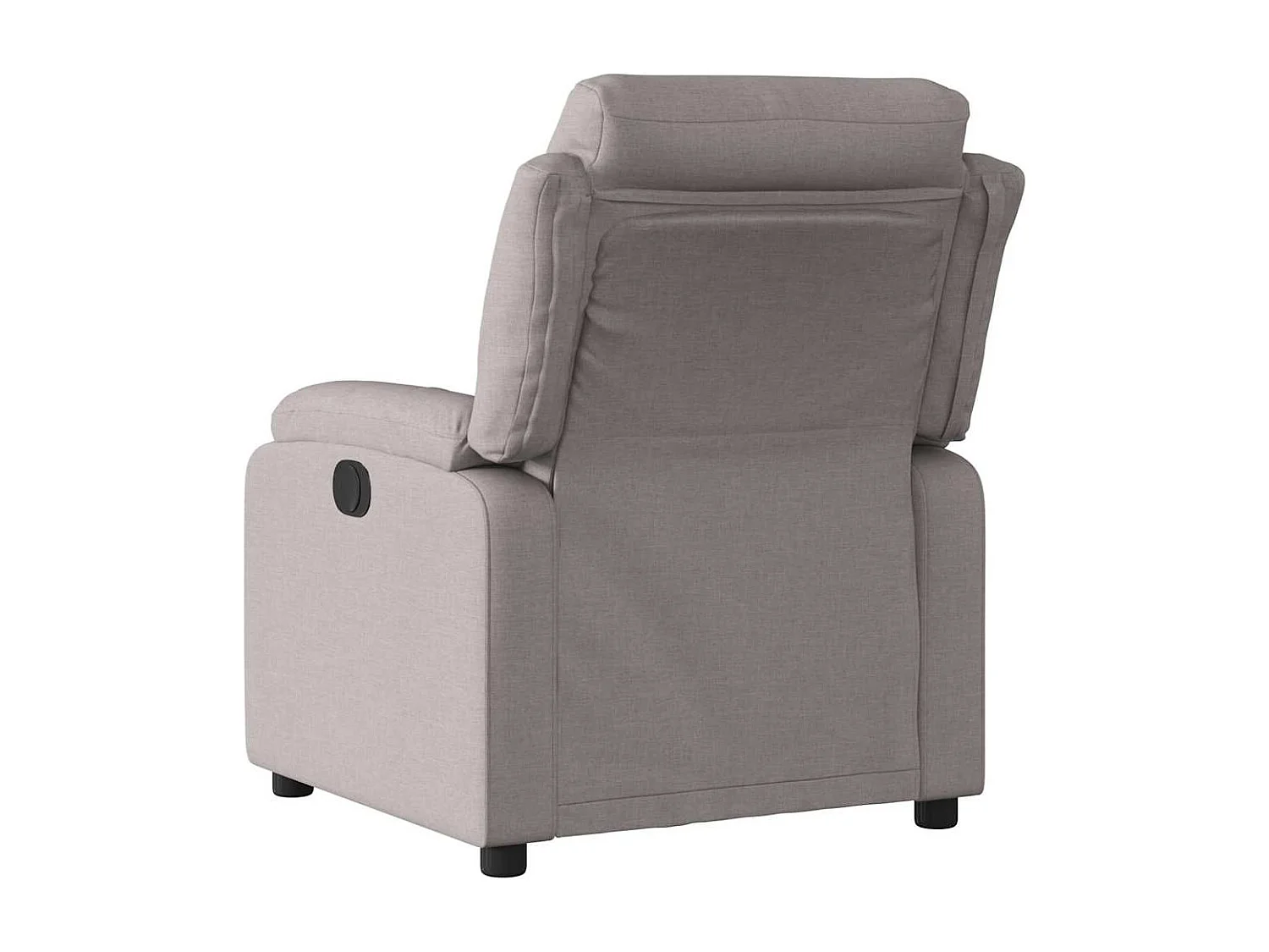 Relaxsessel | Lounge Sessel für Wohnzimmer Taupe Stoff SHL67497