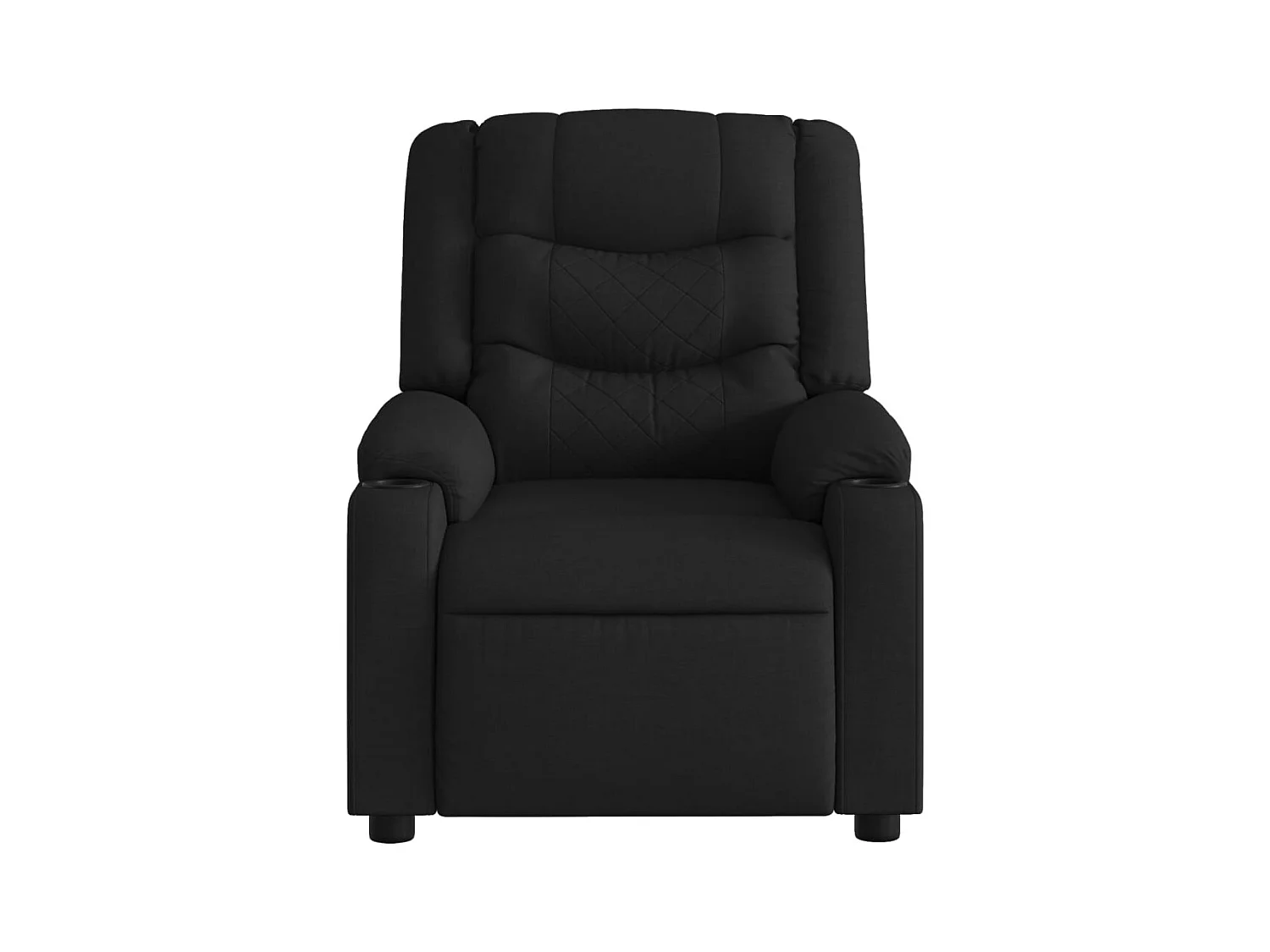 Sillón de relax | Silla | Sillón reclinable eléctrico de tela negro SHL3828