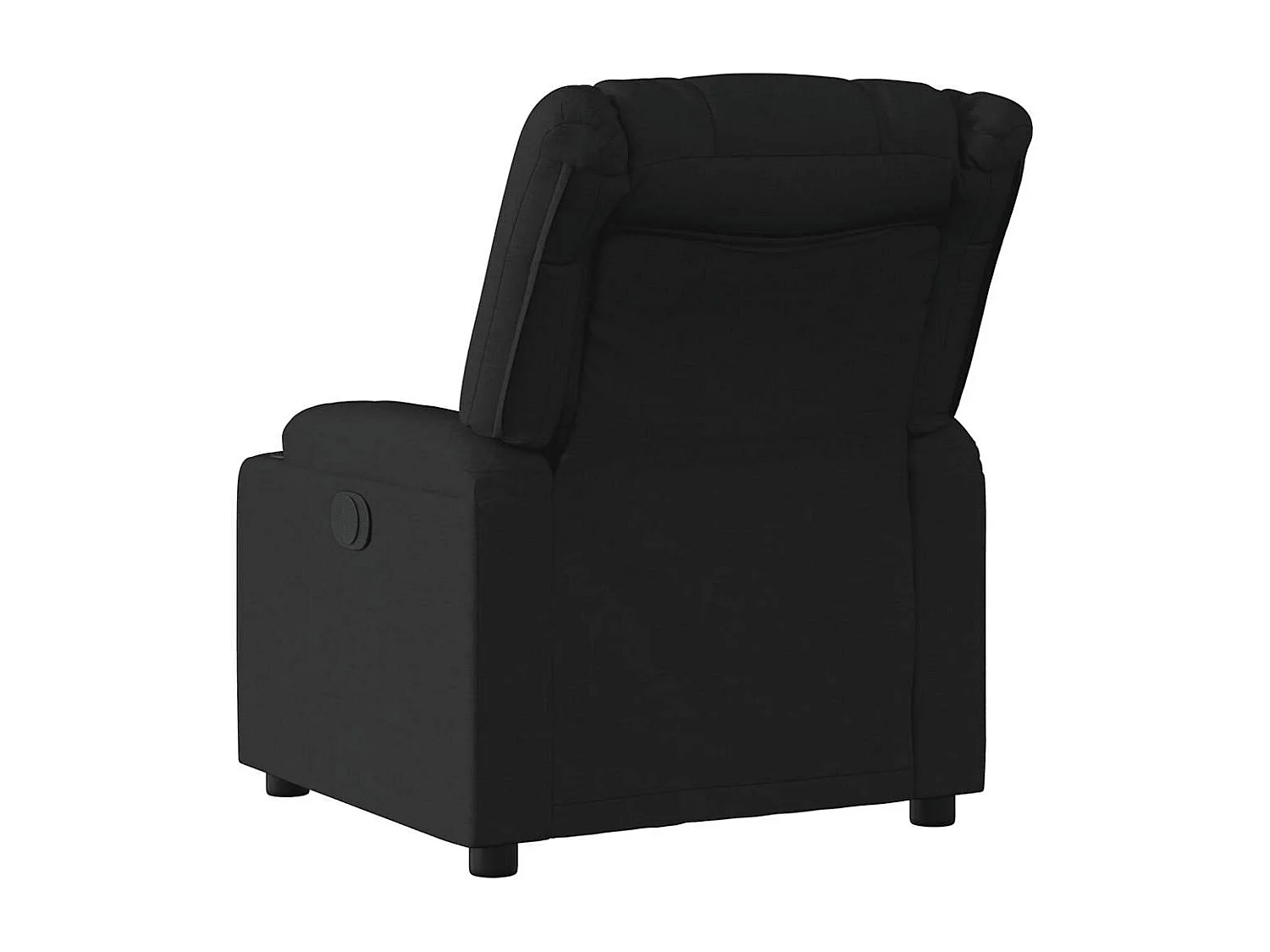 Sillón de relax | Silla | Sillón reclinable eléctrico de tela negro SHL3828