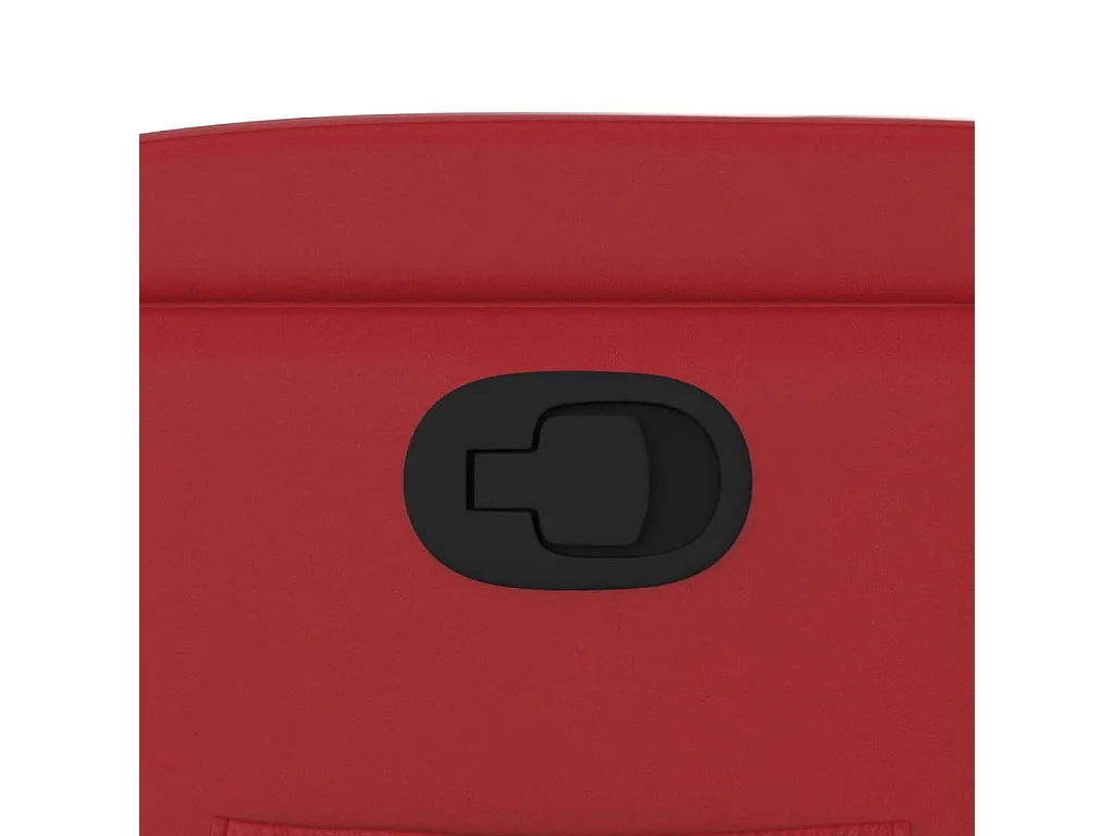 Relaxsessel | Lounge Sessel für Wohnzimmer Rot Kunstleder SHL13315