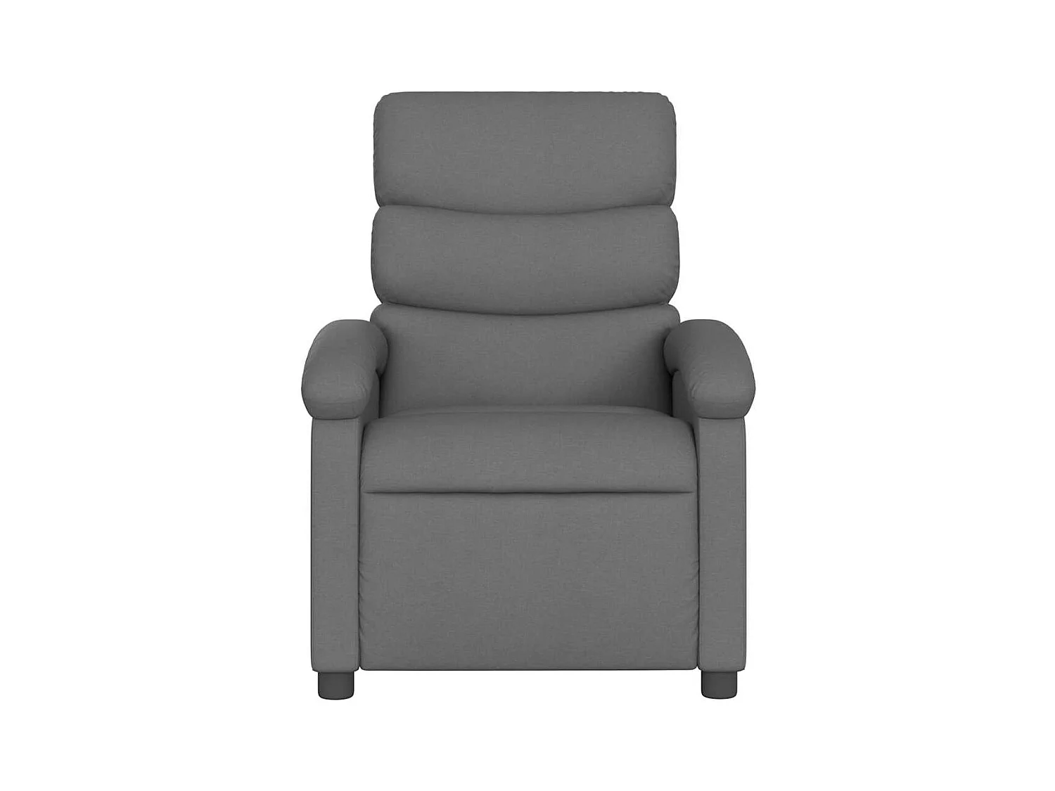Poltrona Reclinável | Poltrona Confortável Relax tecido cinzento-escuro SHL502840