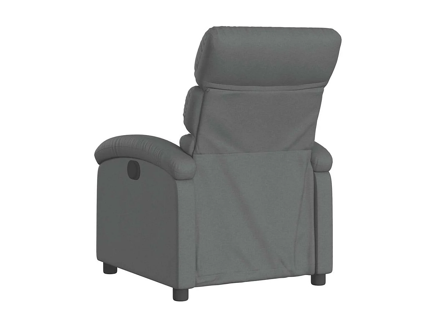 Sillón de relax | Silla | Sillón reclinable de tela gris oscuro SHL3914