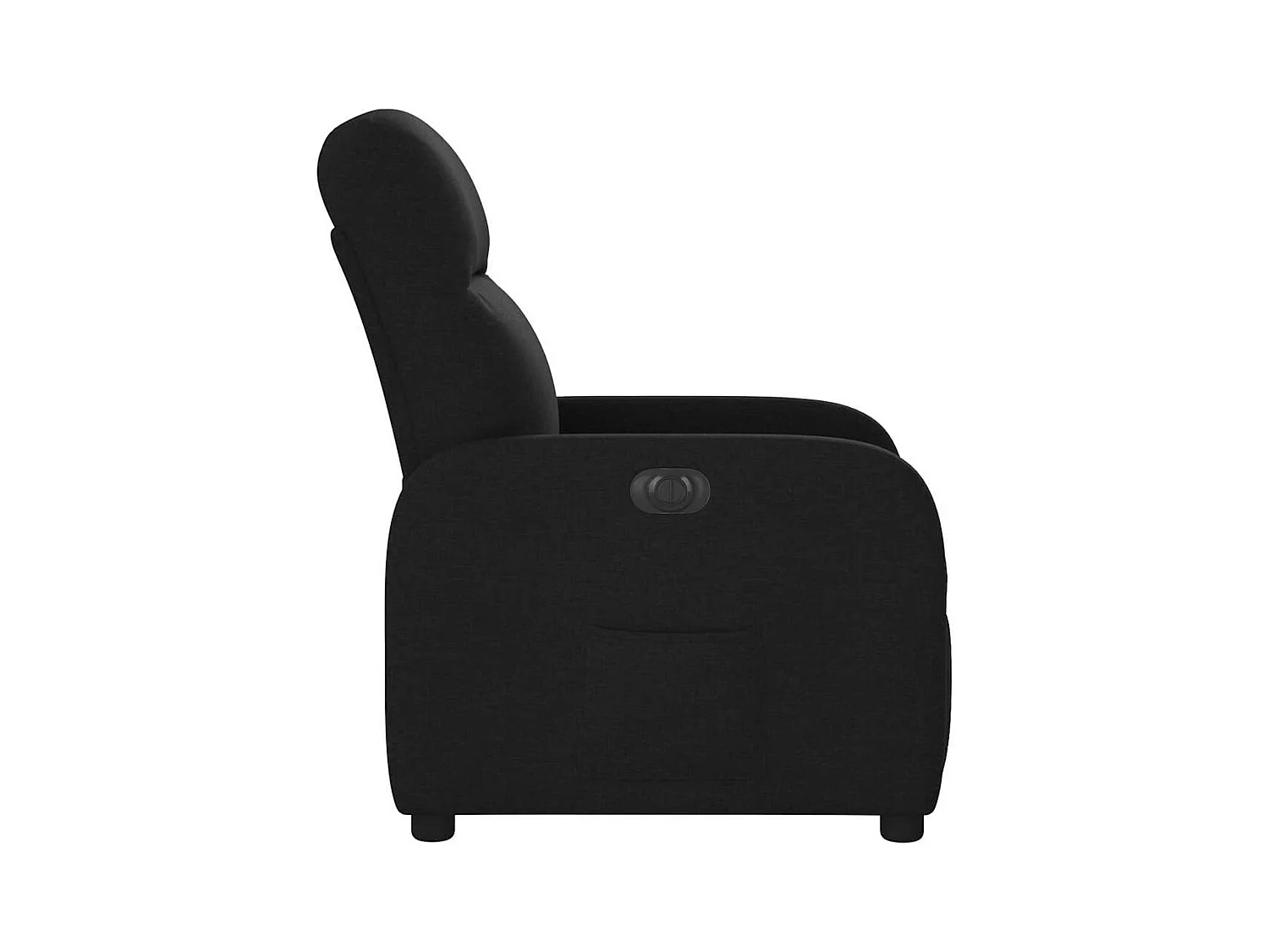 Sillón de relax | Silla | Sillón reclinable eléctrico de tela negro SHL3811