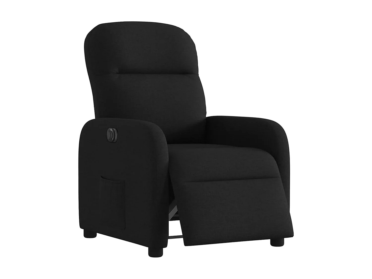 Fauteuil inclinable électrique-Chaise de relax-Fauteuil TV Noir Tissu SHL1834