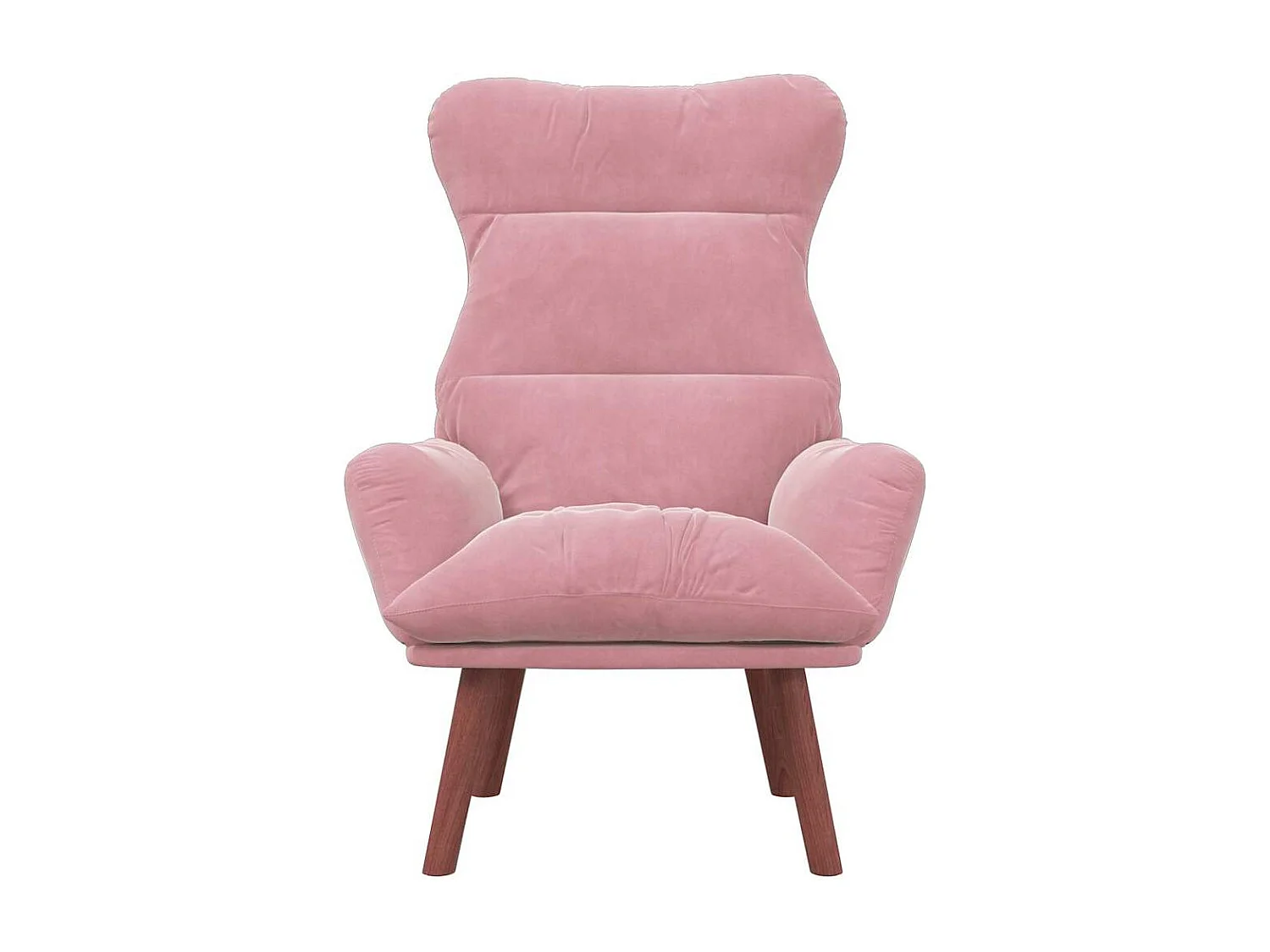 Fauteuil Salon-Chaise de relax Rose 69x74x93 cm Velours SHL2653