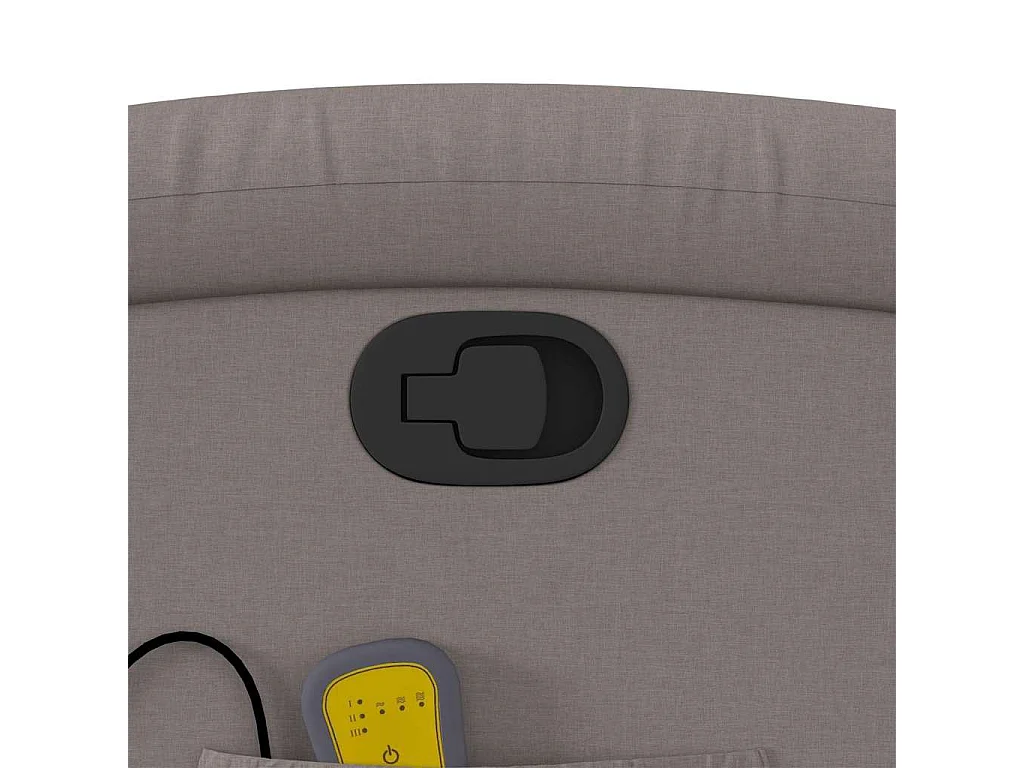 Relaxsessel | Massagesessel Taupe Stoff SHL30413