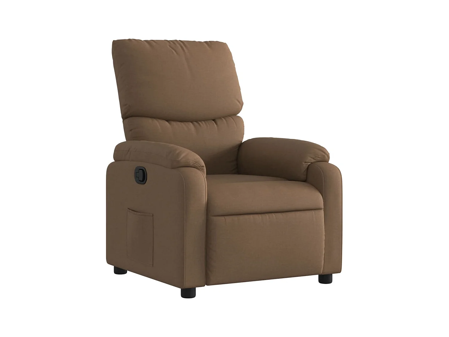 Sillón de relax | Silla | Sillón reclinable de tela marrón SHL6500