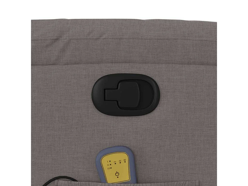 Relaxsessel | Massagesessel Taupe Stoff SHL87064