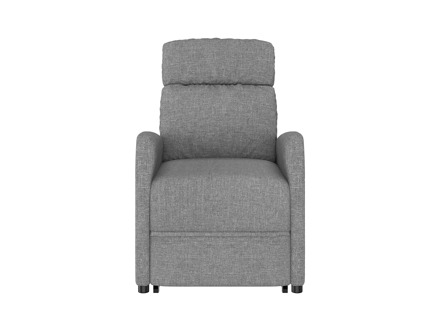 Silla de relax | Sillón elevable tela gris claro SHL8197