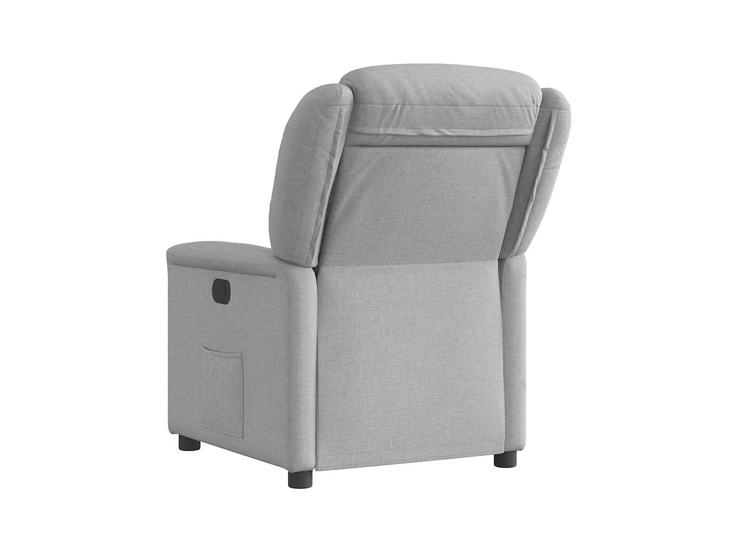 Poltrona | Cadeira Relax | Cadeira reclinável tecido cinzento nuvem SHL693880