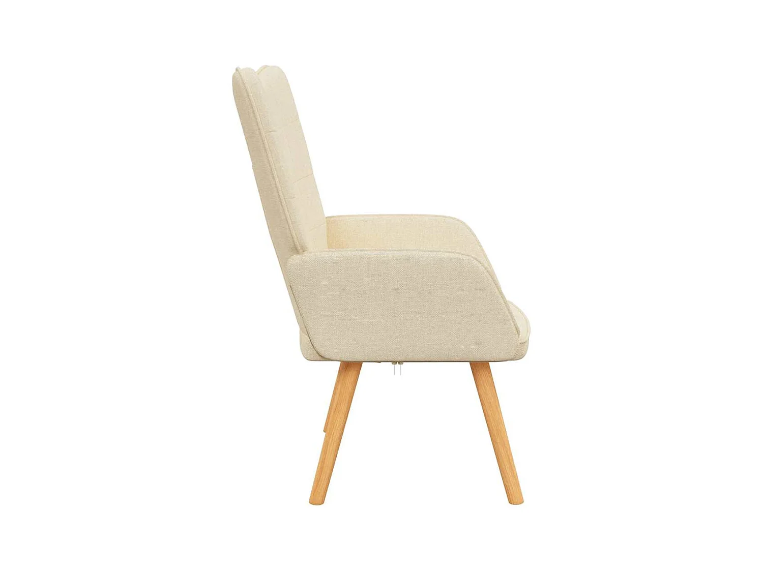 Sillón de relax | Silla de relax de tela crema SHL4222