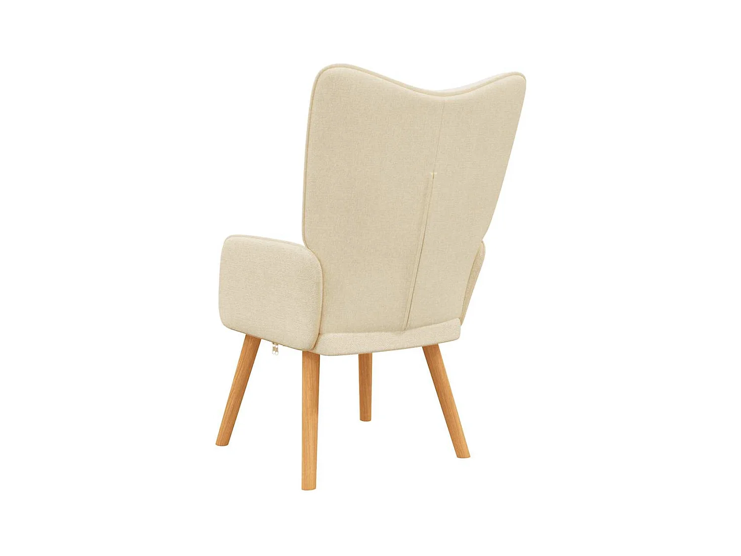 Sillón de relax | Silla de relax de tela crema SHL4222