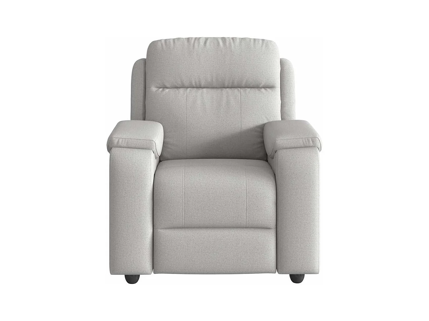 Sillón de salón | Silla | Sillón de masaje reclinable de tela gris nube SHL8358