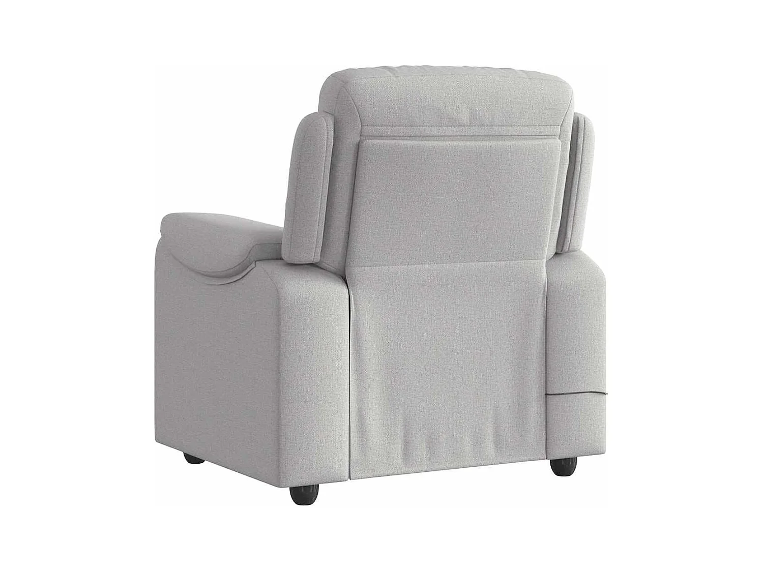 Sillón de salón | Silla | Sillón de masaje reclinable de tela gris nube SHL8358