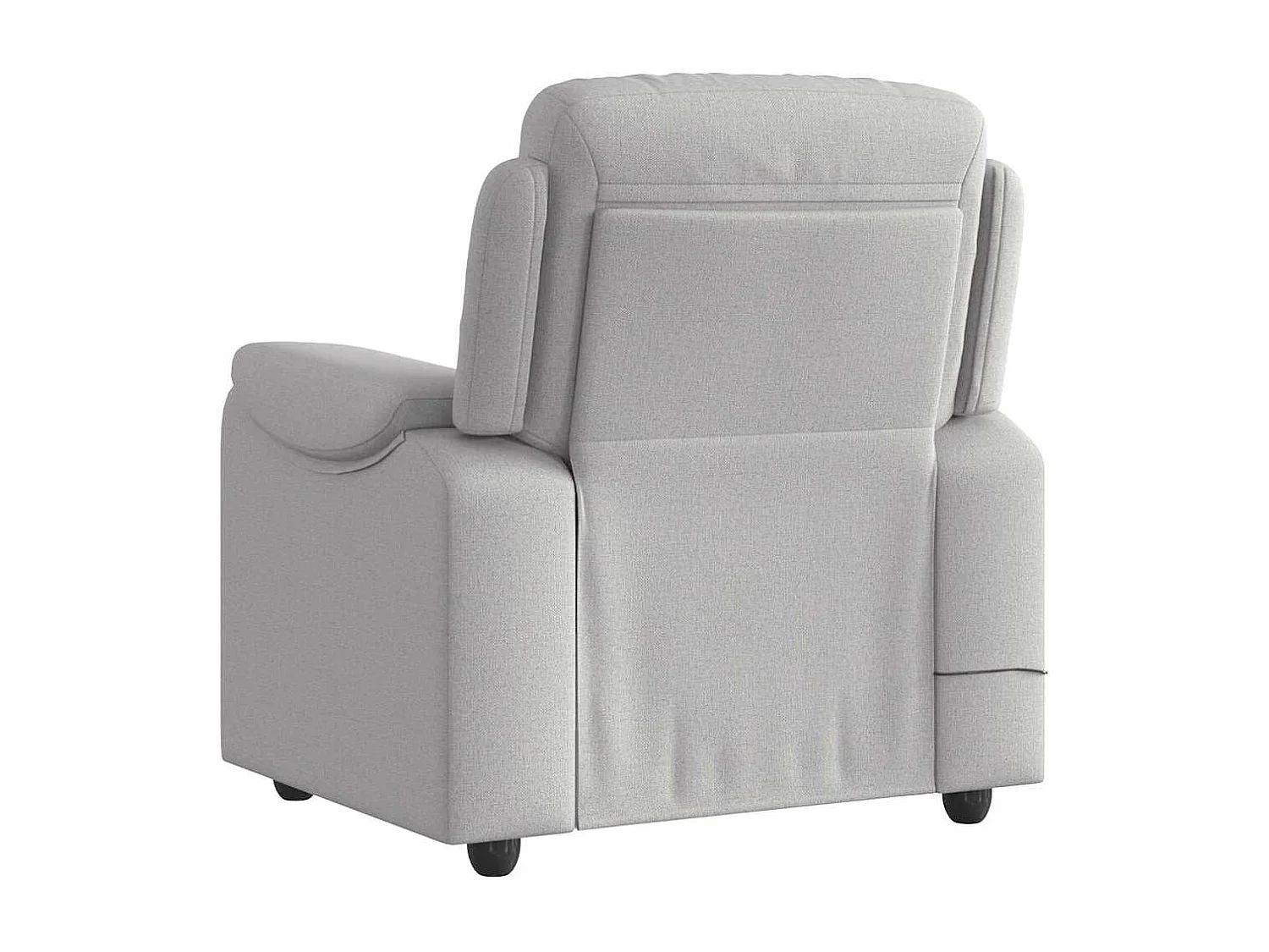 Sillón de salón | Silla | Sillón de masaje reclinable de tela gris nube SHL8358