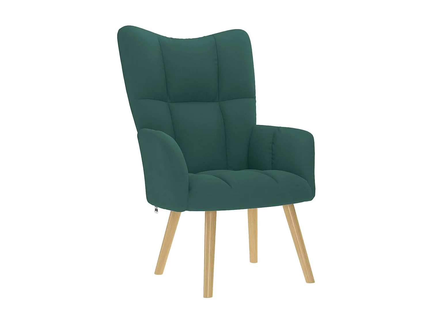 Fauteuil de Salon-Chaise de relaxation moderne Vert foncé Tissu SHL1177